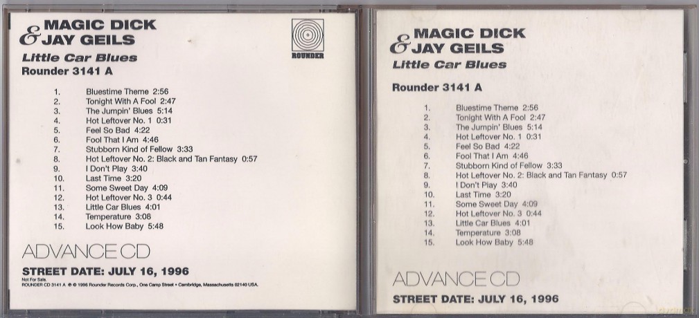 Bluestime: Little Car Blues [CD]