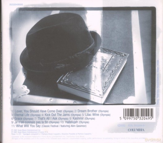 Jeff Buckley: Live a l'olympia [CD]