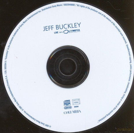 Jeff Buckley: Live a l'olympia [CD]