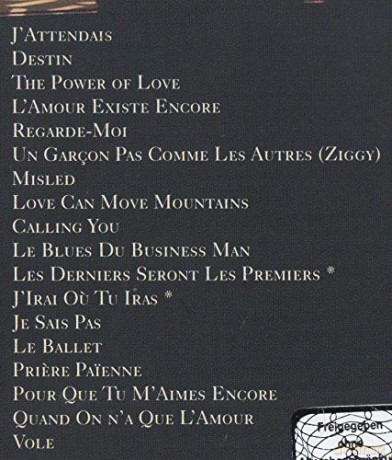 Celine Dion: Live A Paris [CD]