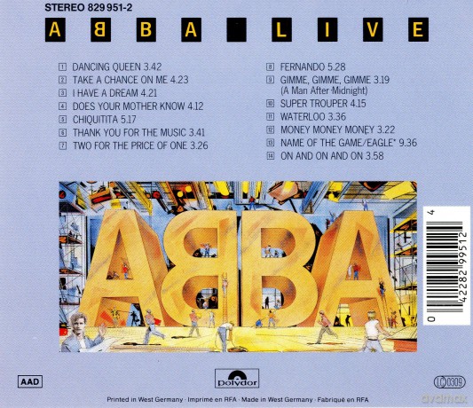 Abba: Live Abba [CD]