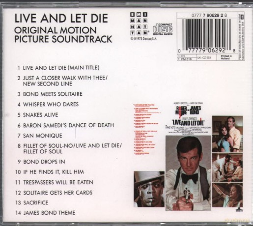 Live And Let Die [CD]