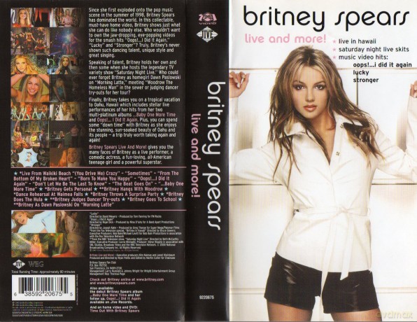 Britney Spears: Live And More [CD]