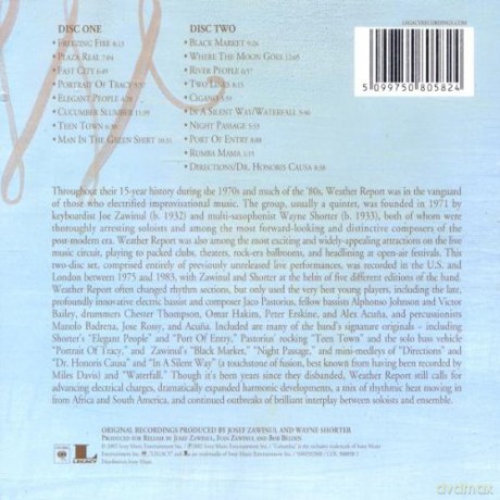 Weather Report: Live and Unreleased [2CD]