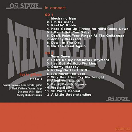 Nine Below Zero: Live At Gifhorn [2CD]