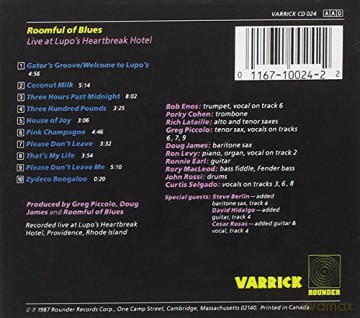 Roomful Of Blues: Live at Lupo's Heartbreak Hotel [CD]