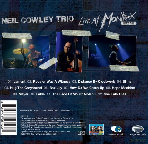 Neil Trio Cowley: Live at Montreux 2012 [CD]
