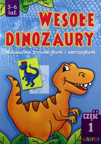 Wesołe dinozaury część 1 [KSIĄŻKA]