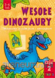 Wesołe dinozaury część 2 [KSIĄŻKA]