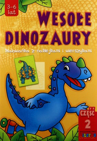 Wesołe dinozaury część 2 [KSIĄŻKA]