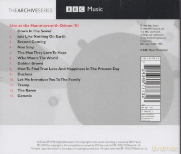 The Stranglers: Live At The Hammersmith Odeon '81 [CD]