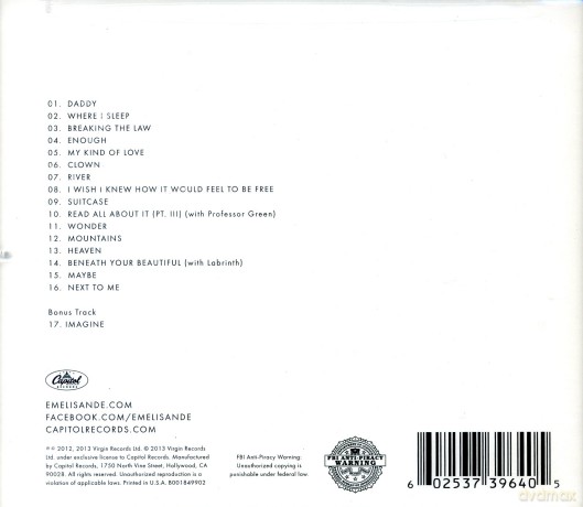 Emeli Sande: Live At The Royal Albert Hall [CD]