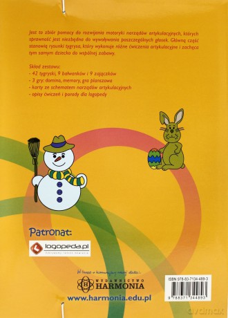 Wesołe minki tygrysa Zabawy logopedyczne [KSIĄŻKA]