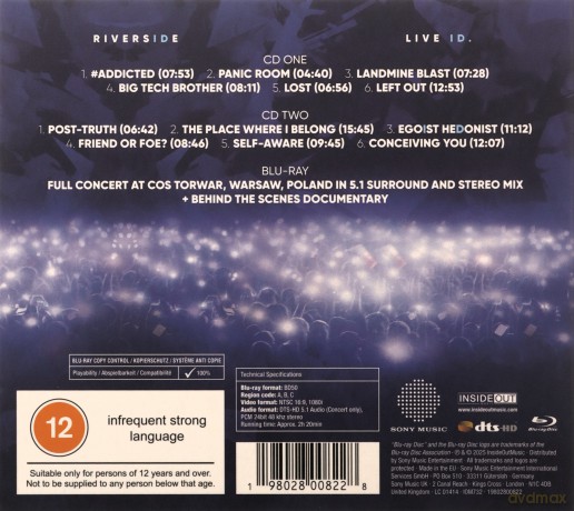 Riverside: Live Id [2CD]+[Blu-Ray]