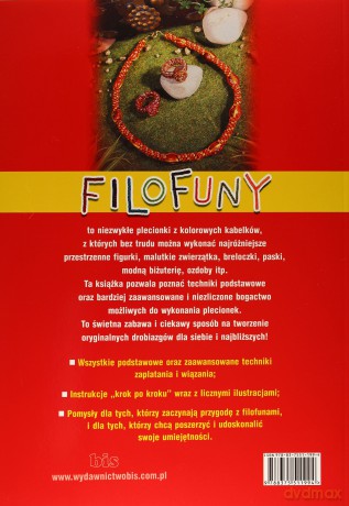 Wesołe plecionki FILOFUNY + kolorowe wężyki [KSIĄŻKA]