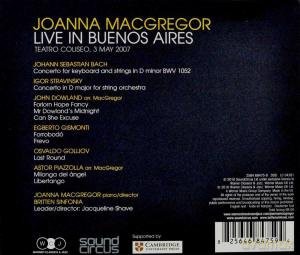 Joanna Macgregor: Live in Buenos Aires [CD]