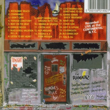 The Ramainz: Live in Nyc [CD]