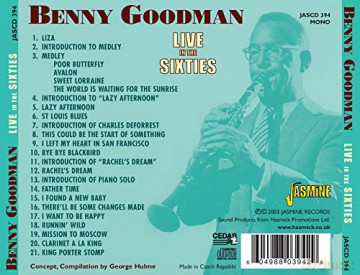 Benny Goodman: Live in the Sixties [CD]