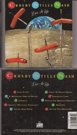 Crosby Stills And Nash: Live It Up [CD]