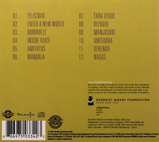 Buddhist Monks: Live Mantra [CD]