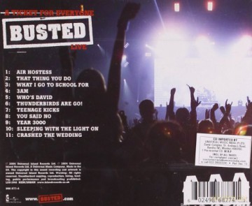 Busted: Live-a Ticket for Everyone [CD]