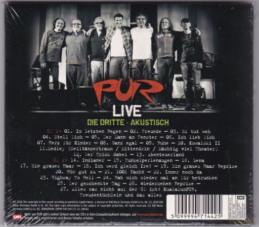 Pur: Live: Die Dritte Akustisch [2CD]