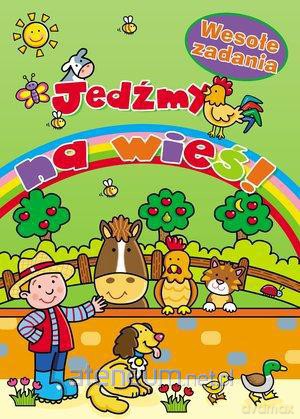 Wesołe zadania. Jedźmy na wieś! [KSIĄŻKA]