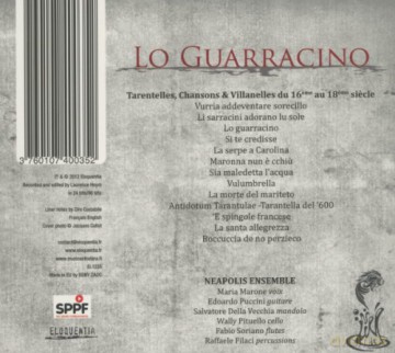 Neapolis Ensemble: Lo Guarrancino [CD]