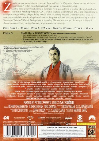 Szogun (Shogun) [5DVD]