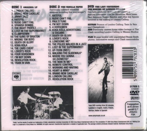 Clash: London Calling 25th Anniversary Edition [3CD]