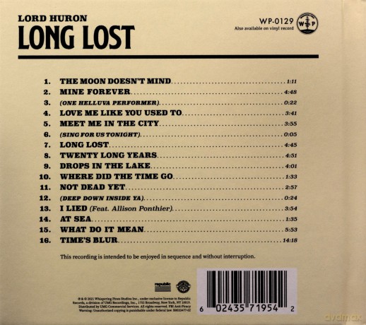 Lord Huron: Long Lost [CD]