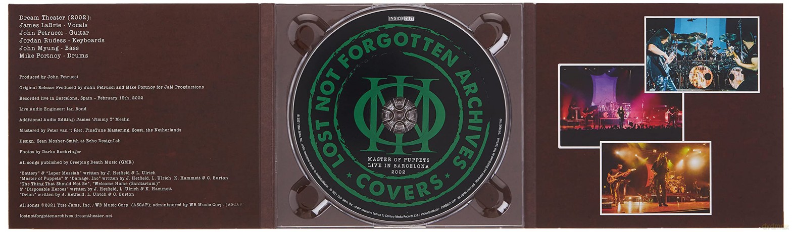 Dream Theater: Lost Not Forgotten Archives: Master Of Puppets [CD]