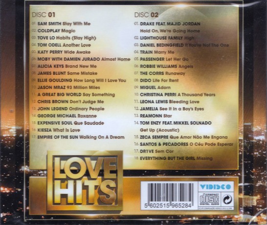 Coldplay & Tove Lo & Tom Odell & Kate Perry & Katy Perry & Moby With Damien Jurado & Alicia Keys & James B: Love Hits 2015 [CD]