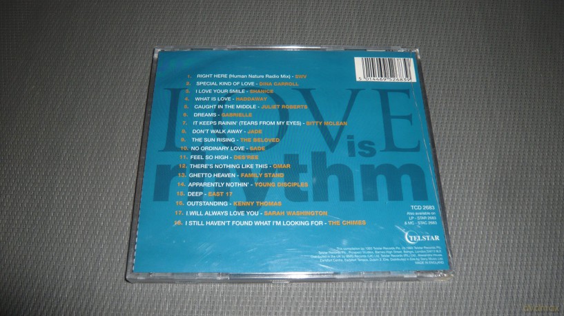 Love Is Rhythm [CD]