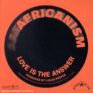 Africanism: Love Is The Answer [CD]