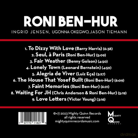 Roni Ben Hur: Love Letters [CD]