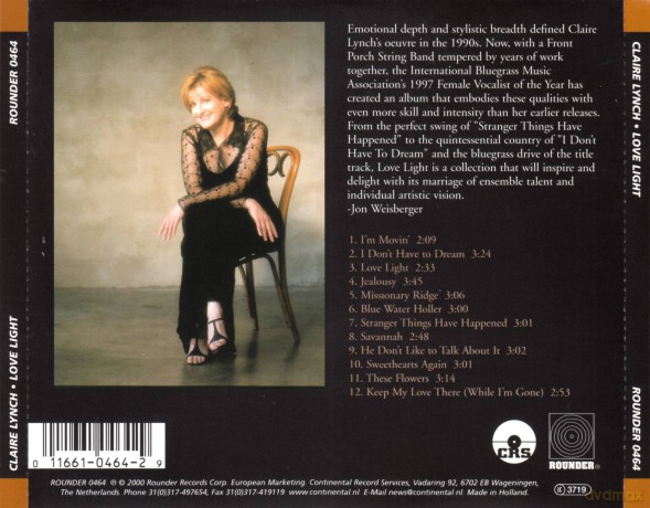 Claire Lynch: Love Light [CD]