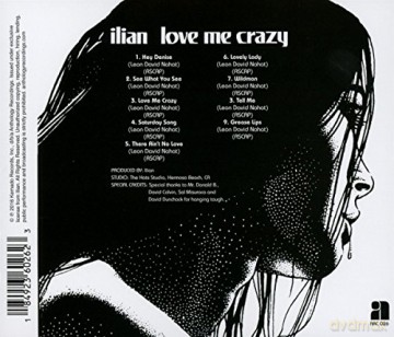 Ilian: Love Me Crazy [CD]