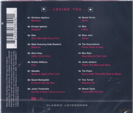 Loving You [CD]