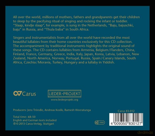 Lullabies of the World [CD]