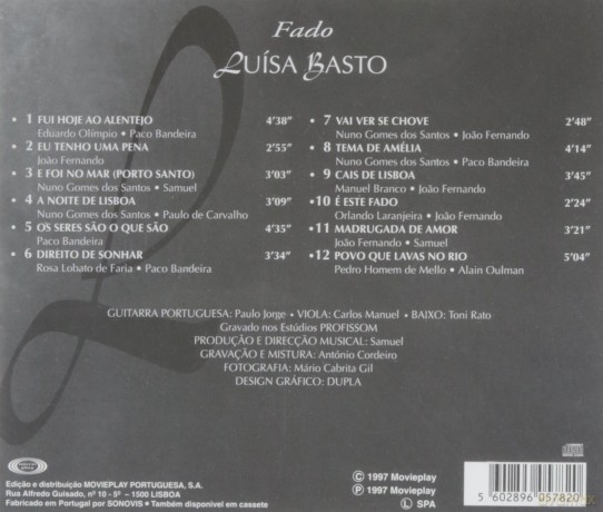 Luisa Basto: LuSa Basto [CD]