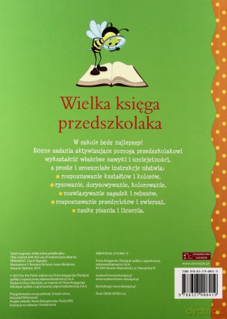 Wielka księga przedszkolaka [KSIĄŻKA]