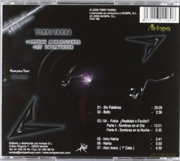 Tirri Tarra: Luz Negra/Argi Beltz [CD]