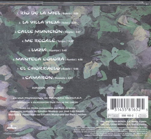 Paco De Lucia: Luzia [CD]