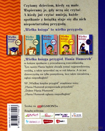 Wielka księga. Hania Humorek [KSIĄŻKA]