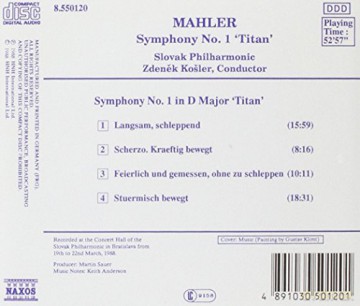 Gustav Mahler: Mahler [CD]