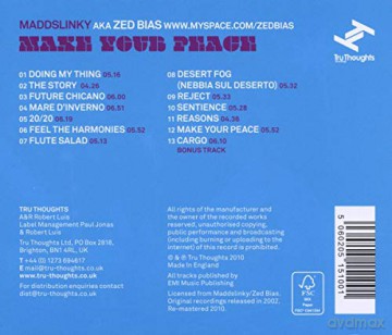 Maddslinky: Make Your Peace [CD]