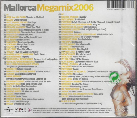 Mallorca Megamix 2006 [2CD]