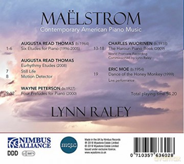 Lynn Raley: MaLstrom: Contemporary American Piano Music [CD]