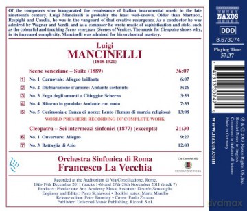 L. Mancinelli: Mancinelli: Scene Veneziane [CD]